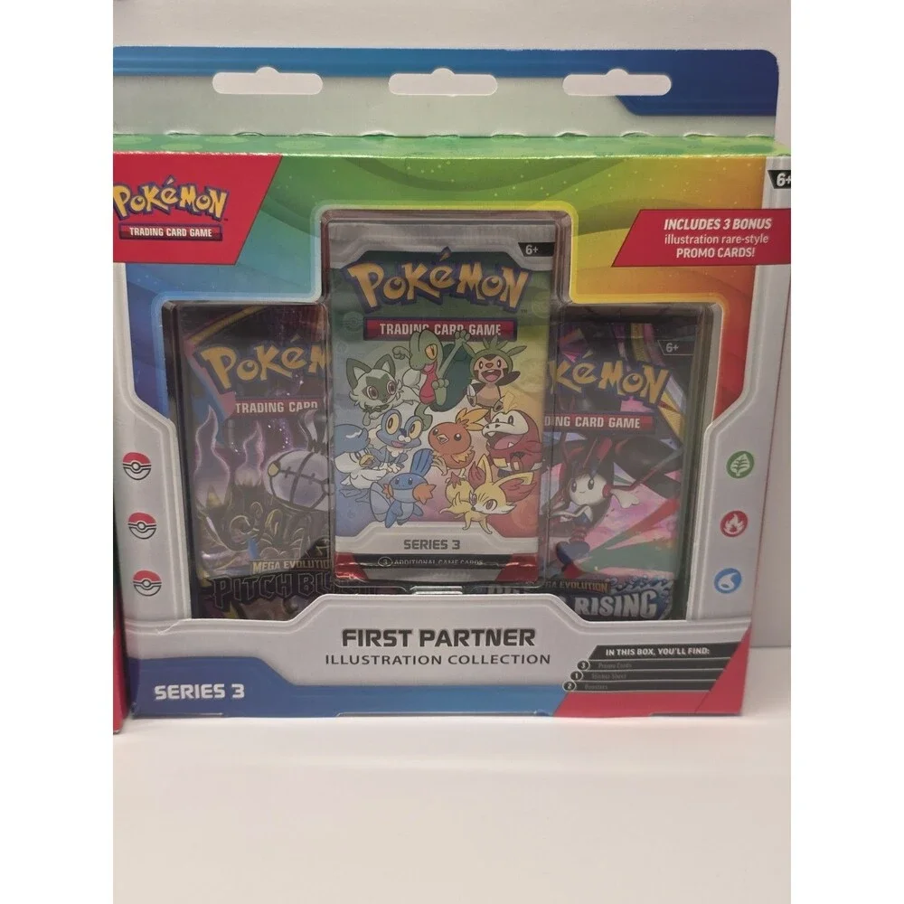 Pokémon TCG First Partner Illustration Collection Series 2 & 3 Boxes Mint SEALED